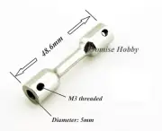 CNC Machined Metal Drive Shaft Coupling for 1:10 Gelande 2 G2 R3 TF2 RC4WD