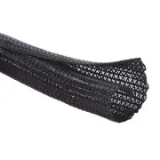 25Ft 1/2 Inch Split Wire Loop Tubing Cord Protector Sleeve for Power Cord TV PC