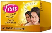 5X BEST BLEACH Dabur Fem Diamond Gold Cream Crème Bleach Face Skin Whitening 24g