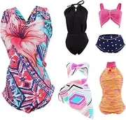 E-TING Quality Swimsuits Doll Clothes Bikini One-Piece Swimsuit for 11.5" Fashionistas Dolls (#C)