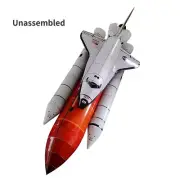 Paper Model 1: 150 Space Shuttle Atlantis Handmade Space Rocket DIY Handmade a