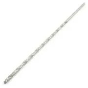 Silver Tone HSS Straight Shank 5mm Extension Twist Drill Bit 12"