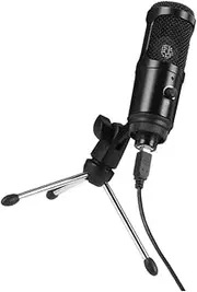 UPKOCH 1 Set USB Microphone with Stand Plug Play Condenser Mic for Gaming Conference and Live Streaming Easy to Install Stable Connection Random Style
