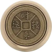 Brass Desk Weight Paperweight Ruler Solid Brass Stationery Office Accessory Decorative Calligraphy Tool