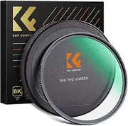 K&F Concept 67mm MC UV Protection Lens Filter Shockproof Tempered Optical Glass with 28 Multi-Layer Coatings HD/Waterproof/Scratch Resistant for Camera Lens Nano-X Series