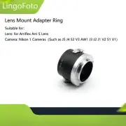 Lens Mount Adapter Ring for Arriflex for Arri S Lens to for Nikon 1 N1 Camera