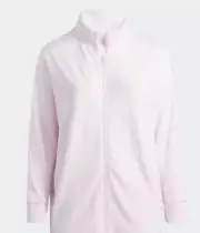 ADIDAS GOLF TEXTURED FULL-ZIP JACKET (PLUS SIZE) $105