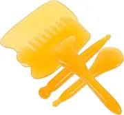 HAMPPLIES 1set Gua Facial Tool Set Resin Scraper Board for Body and Face Massage Comprehensive Kit for Relaxation Suitable for All Skin Types and Genders