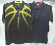 And1 Performance Polo Shirt Basketball Golf Black or Navy Blue S M L XL or 2XL