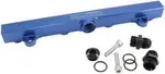 Aeroflow Mitsubishi 4G63 EVo 4 to 9 Fuel Rail -10Orb Blue - AF64-2221