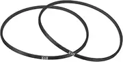 uxcell 2Pcs O-710 O Type V-Belt 710mm/28" Inner Length x 0.39" Width x 0.24" Height, O-Type Closed-Loop Rubber Transmission Belt