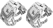 [VALICLUD] 2 Pcs Watch Ring Girl Watches Two Women Rings Finger Jewelry Vintage Watches for Women Woman Rings Digital Watch for Women Hoops Vintage Rings Assorted Rings Gold Silver Copper