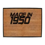 Made In 1950 - Funny Novelty Doormat Man Cave Floor mat