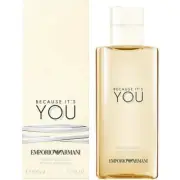 Emporio Armani BECAUSE IT'S YOU Sensual Perfume Shower Gel 6.7 oz. SEALED 200 ML