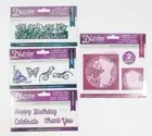 New Set of 4 Crafter's Companion DIE'SIRE Create A Card DIES Butterfly Sentiment