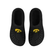 FOCO NCAA Men's Iowa Hawkeyes Sherpa Lined Big Logo Clogs