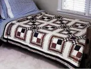 INTERSECTION - PATCHWORK ROTARY VINTAGE QUILT PATTERN