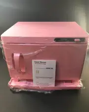 PINK Hot Towel Warmer Cabinet 8L, Facial & Spa Towel Warmer Auto Reheat NEW