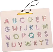 Sosoport Magnetic Preschool Tracing Board Alphabet Writing Educational Learning Tool for Boys and Girls