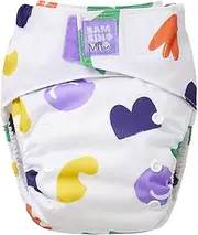 Bambino Mio, Revolutionary Reusable Nappy - Sustainable, Washable, Chemical-Free Eco Cloth Nappy for Newborns to Toddlers - Pop