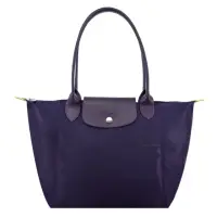 在飛比找momo購物網優惠-【LONGCHAMP】LE PLIAGE GREEN系列刺繡