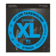 D'Addario ETB92S Tapewound BassGuitar Strings, Medium, 50-105, Short Scale