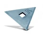 Pajarito triangular blade for hand scraper (blade only)