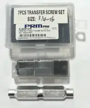 PRM Pro 7 Piece Transfer Screw Set 3/4"-16 Pitch (NF)