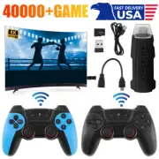 128GB 41000+ Retro Games Video Game Console TV Stick 4K HDMI Wireless Controller