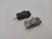 TAKARA 1/144 Tank Museum 8-bomb German Leopard Camouflage Leopard Tank Model