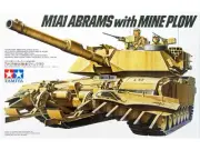 Tamiya - U.S. M1A1 Abrams With Mine Plow 1/35 35158