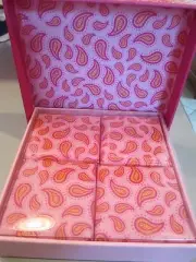 Vera Bradley Soap Set ~ MACAROON ROSE ~ beautiful coordinating gift box