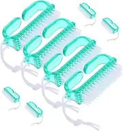 DRESSOOS Plastic Nail Brush Set Pcs Fingernail Toenail Cleaning Brush Nail Care Tools Small Portable for Travel