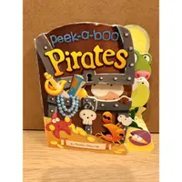 在飛比找蝦皮購物優惠-Peek-a-Boo Pirates ｜寶寶硬頁遊戲書