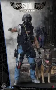 Ssm-003 Hong Kong Police Office Special Mission Company Flying Tigers Dog