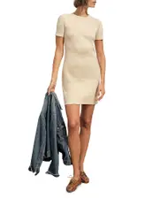 Buck Mason Ribbed Tee Dress