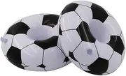 ORFOFE 3pcs Inflatable Coasters Item Football Trophy Drink Prop Tidal Holder Inflatable Turf Inflatable Beach Tailgate Paddle Sports Pit Toss Sand Bag Cup Holder for White re-usable