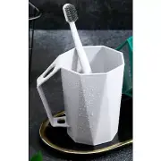 New Creative Geometric Toothbrush Cup Household Rhombus Shaped Wash Cup Dental