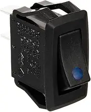 12/24v switch with blue LED