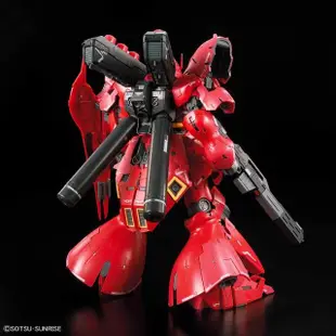 【BANDAI 萬代】RG 1/144 #29 MSN-04 SAZABI 沙薩比 赤色彗星(萬代模型 模型玩具 組裝模型 鋼彈模型)