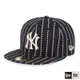 NEW ERA 59FIFTY 5950 WORK STITCH 洋基 黑 棒球帽