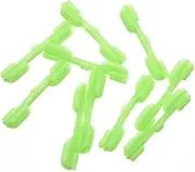 Rod Tip Light Holder Night Fishing Clip on Fluorescent Glow Sticks Connectors 10PCS