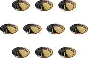Set of 10 Oribe Small Plates 3.9 x 0.7 inches (9.9 x 1.8 cm) | Setomonohonpo