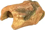 PENGYETHTY Fish Tank Decorations,Stone Cave,Resin,Aquarium Ornament,Orange,Size 5.9 x 3.5 x 2.2 inches,Fish,Turtle Cave