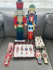 Nutcracker Christmas Decor Lot Nutcracker Lovers