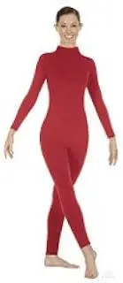[EUROTARD] 44132 Adult Mock Neck Long Sleeve Unitard