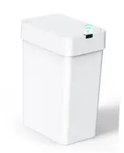 Bathroom Trash Can with Lid, 2.6 Gallon Automatic Garbage Can, Motion Sensor