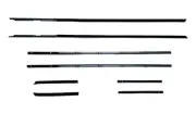 Door Window Felt Rubber Beltline Kit For 1964-66 Thunderbird (2 DR Hardtop) (for: Ford)