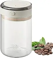 Vibhgtf Coffee Bean Storage, Coffee Bean Container, Beans Storage: Glass Food Container, Leakproof Vacuum Canister, Storage Container