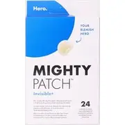 Hero Mighty Patch Invisible+ 24 pack, Clear